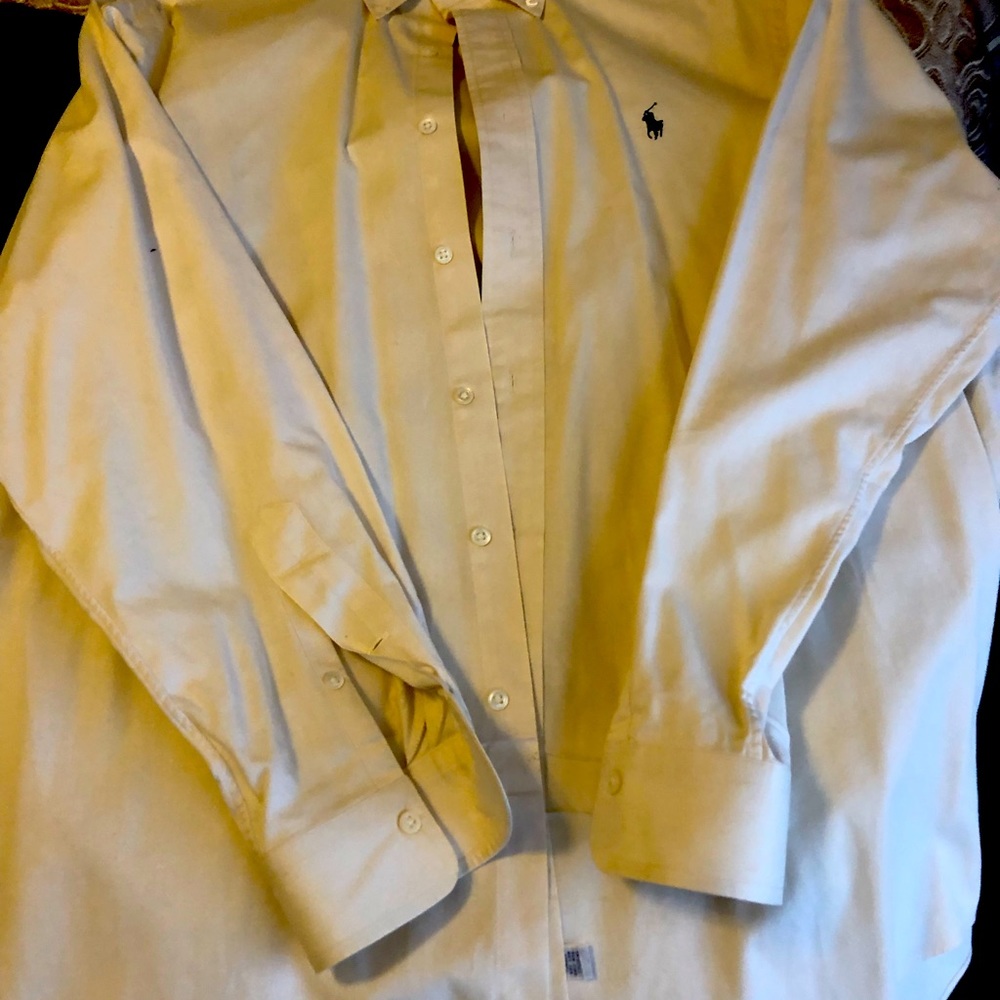Men’s Large Polo long sleeve Shirt